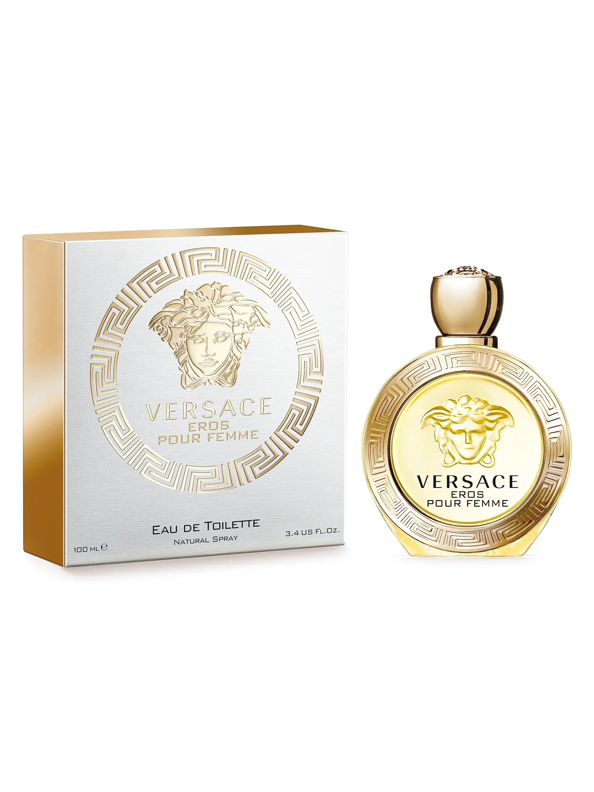 VERSACE EDT EROS POUR FEMME 3.4oz - Image 2