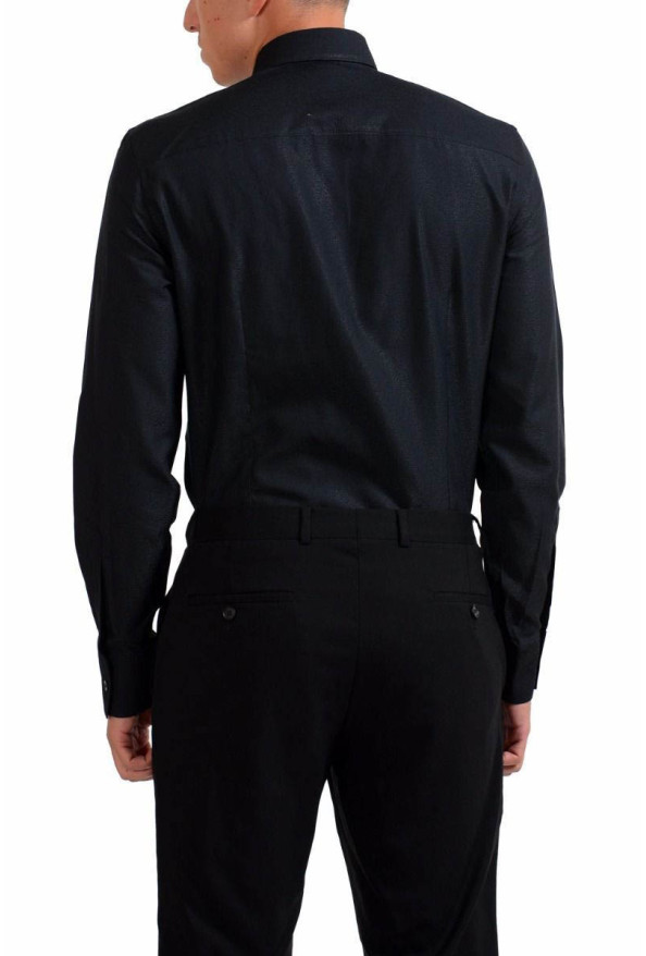 VERSACE BLACK DRESS SHIRT SIZE S - Image 4