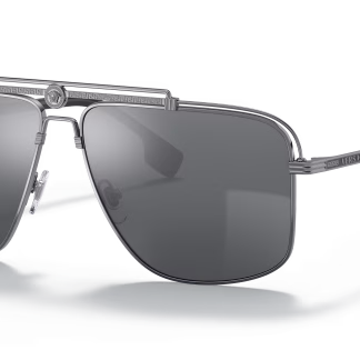 VERSACE GUNMETAL GREY SUNGLASSES