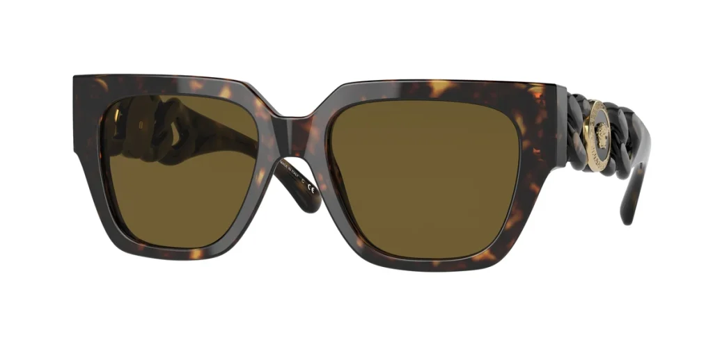 VERSACE Lentes de Sol  BLK BROWN