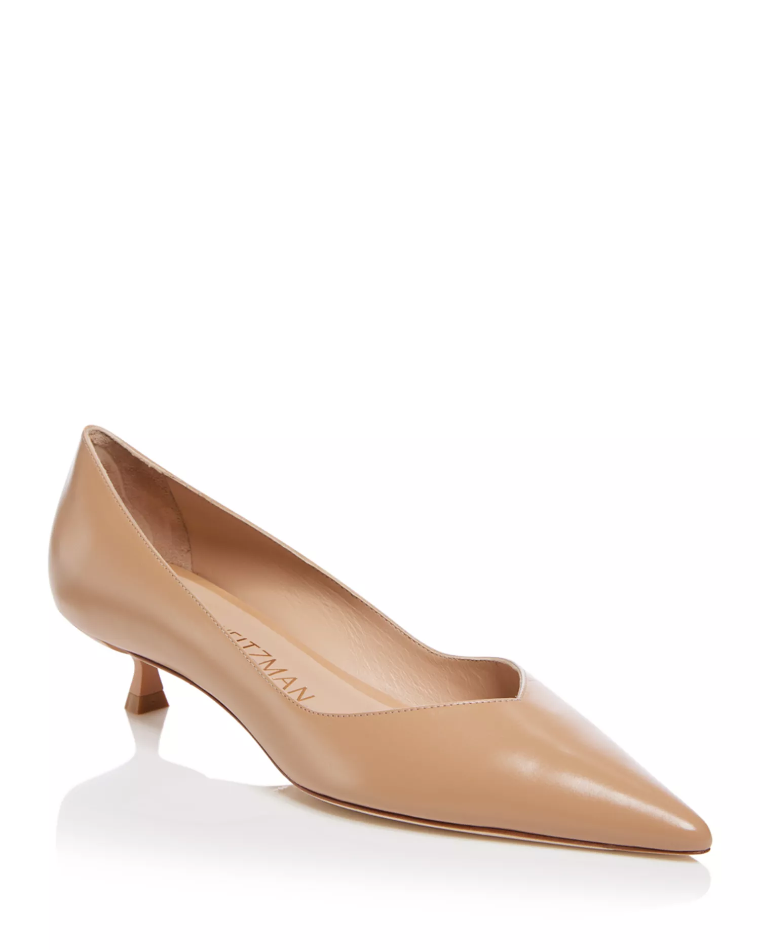 Stuart Weitzman Tacones Kitten Heel Nude para Mujer – Talla 37.5 - Image 4