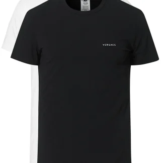 Playera Versace Negra y Blanca – Talla XXL