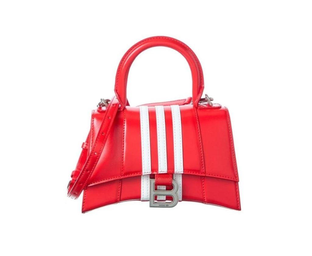 BALENCIAGA RED WHITE SMALL PURSE