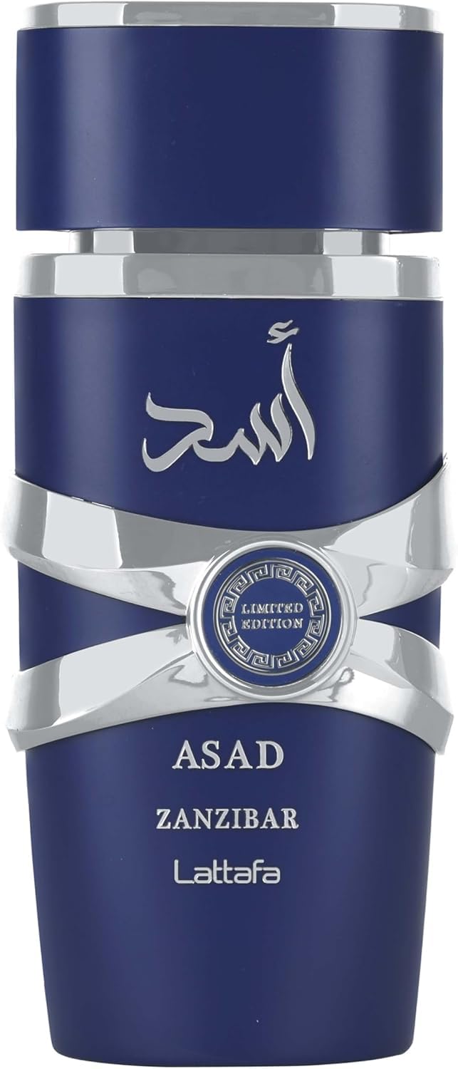 Lattafa Asad Zanzibar Limited Edition 3.4 Ounce / 100 ml