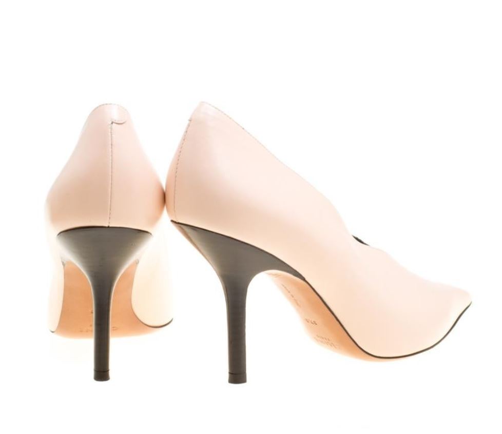 Tacones Cerrados CELINE Rosa para Mujer – Talla 6.5 - Image 4