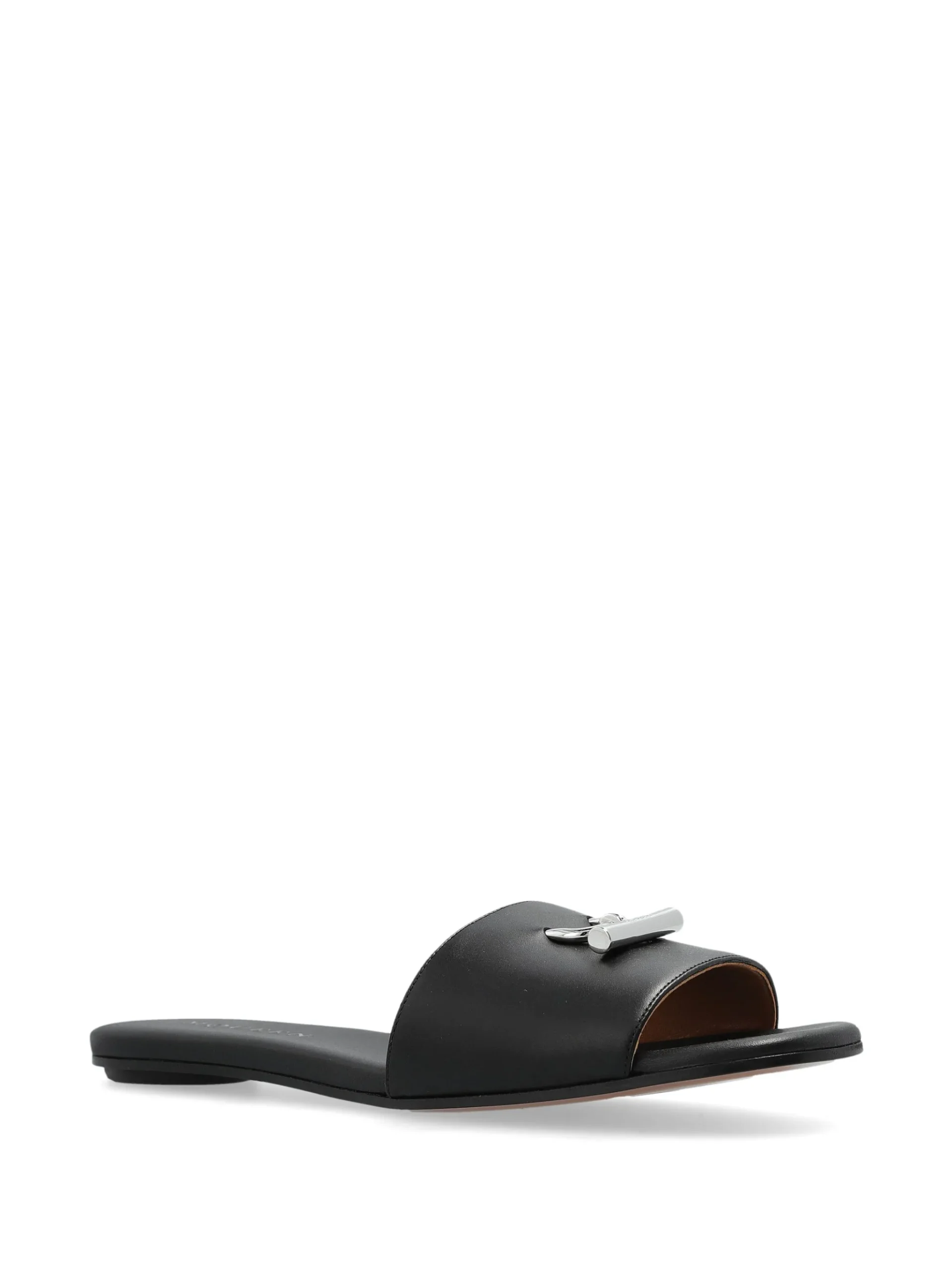 ALEXANDER MCQUEEN BLK FLATS SIZE 38.5