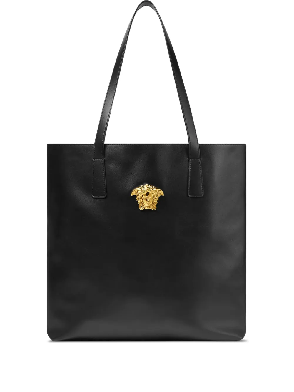 VERSACE BLACK MEDIUM TOTE BAG