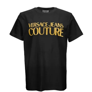 VERSACE TSHIRT BLACK / GOLD SIZE XL