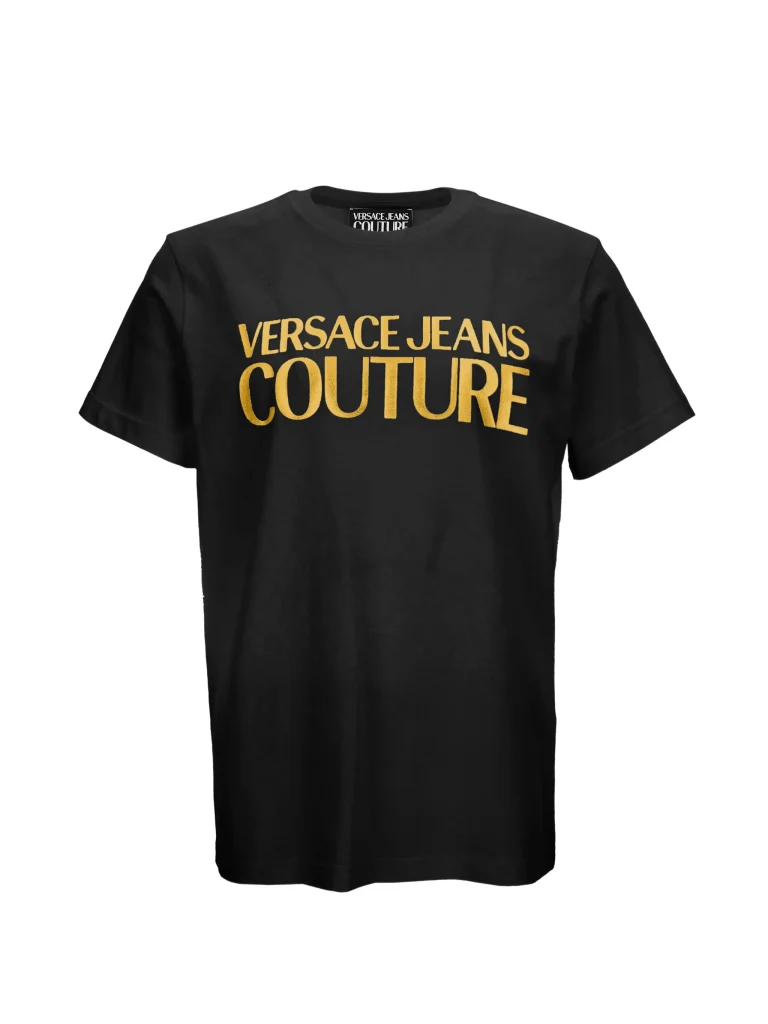 VERSACE TSHIRT BLACK / GOLD SIZE XL