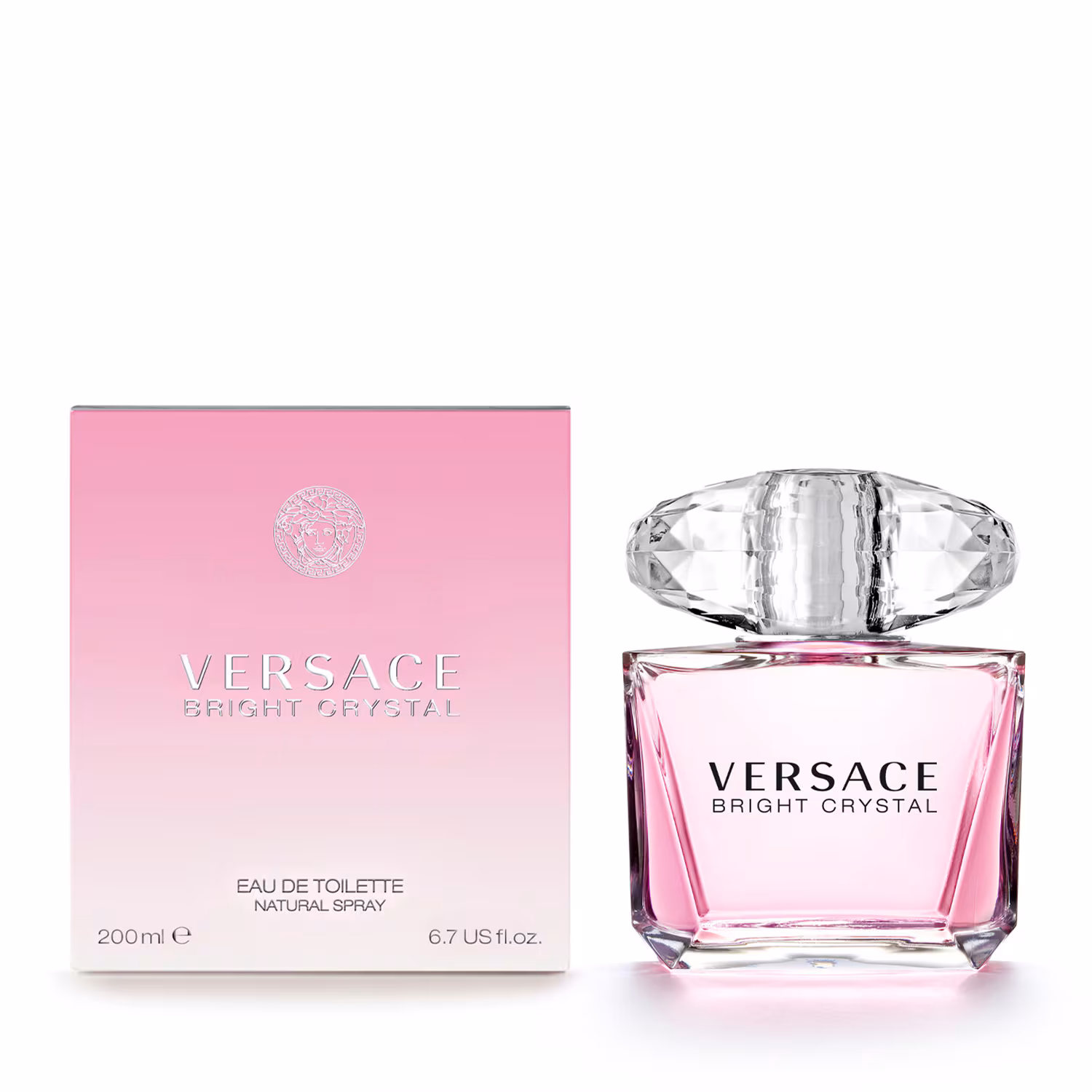 Versace Bright Crystal Eau de Toilette 200 ml (6.7 oz) - Image 2