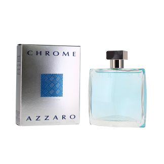 Azzaro Chrome Eau De Toilette, Cologne for Men, 3.4 Oz