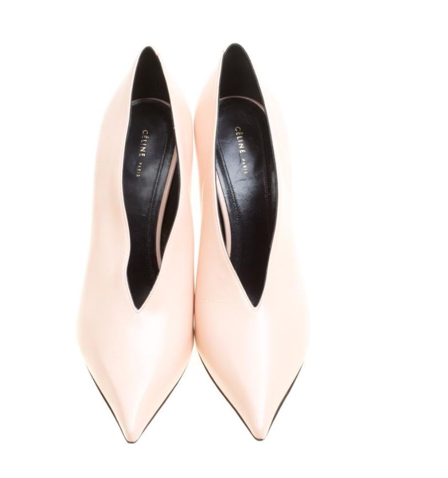 Tacones Cerrados CELINE Rosa para Mujer – Talla 6.5 - Image 3