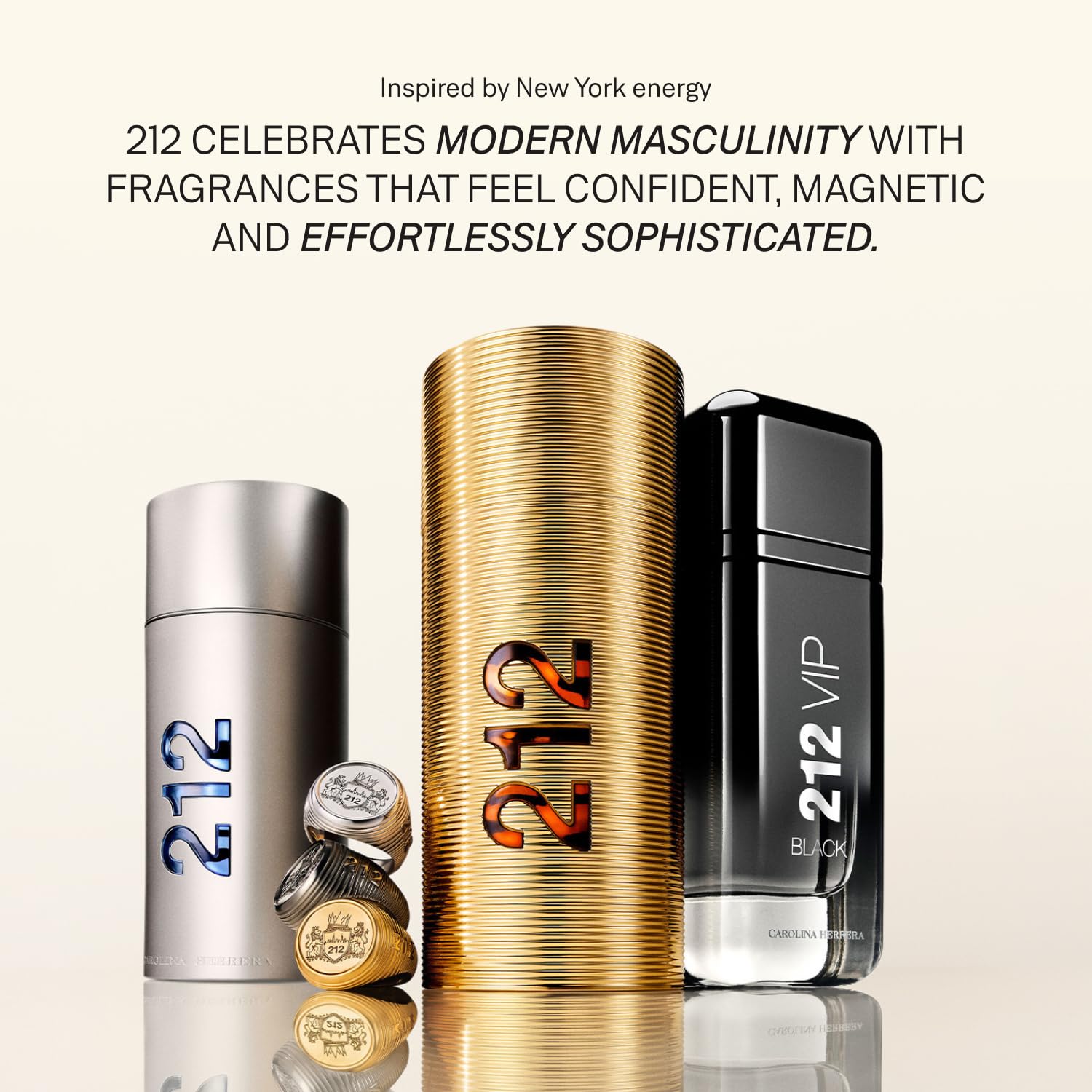 Carolina Herrera 212 VIP Black NYC Eau de Parfum 100 ml para Hombre - Image 5