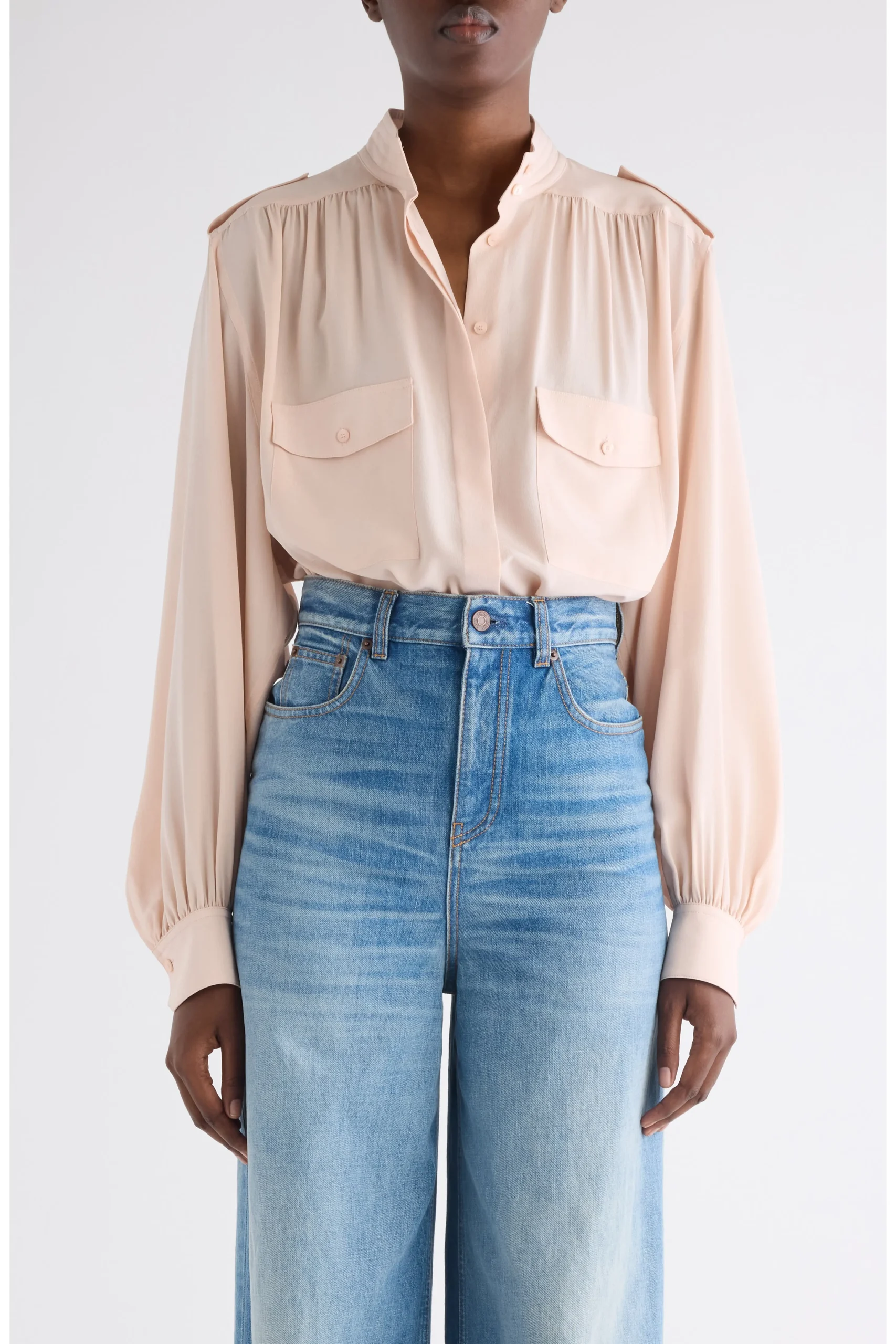 Camisa Chloé Rosa para Mujer – Talla 38 (EU) - Image 3