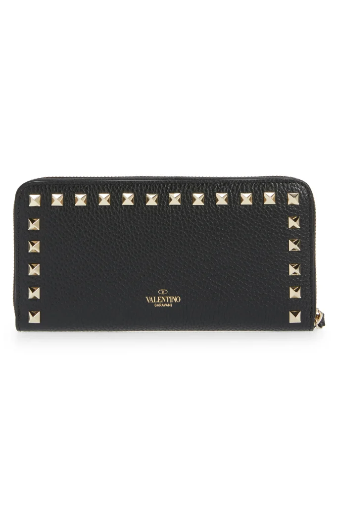 Cartera Valentino Garavani Negra con Cristales – Elegancia Atemporal