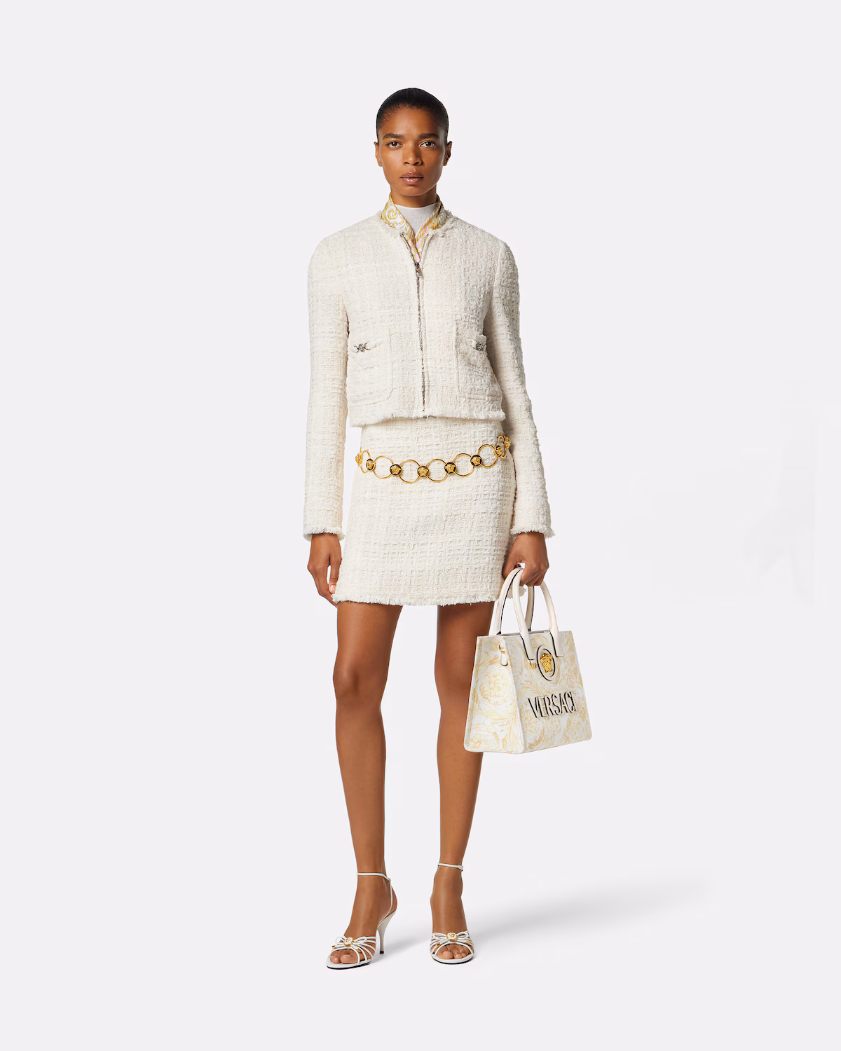 VERSACE TOTE BAG GOLD - Image 2