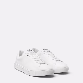 VERSACE WHITE SNEAKERS SIZE 40