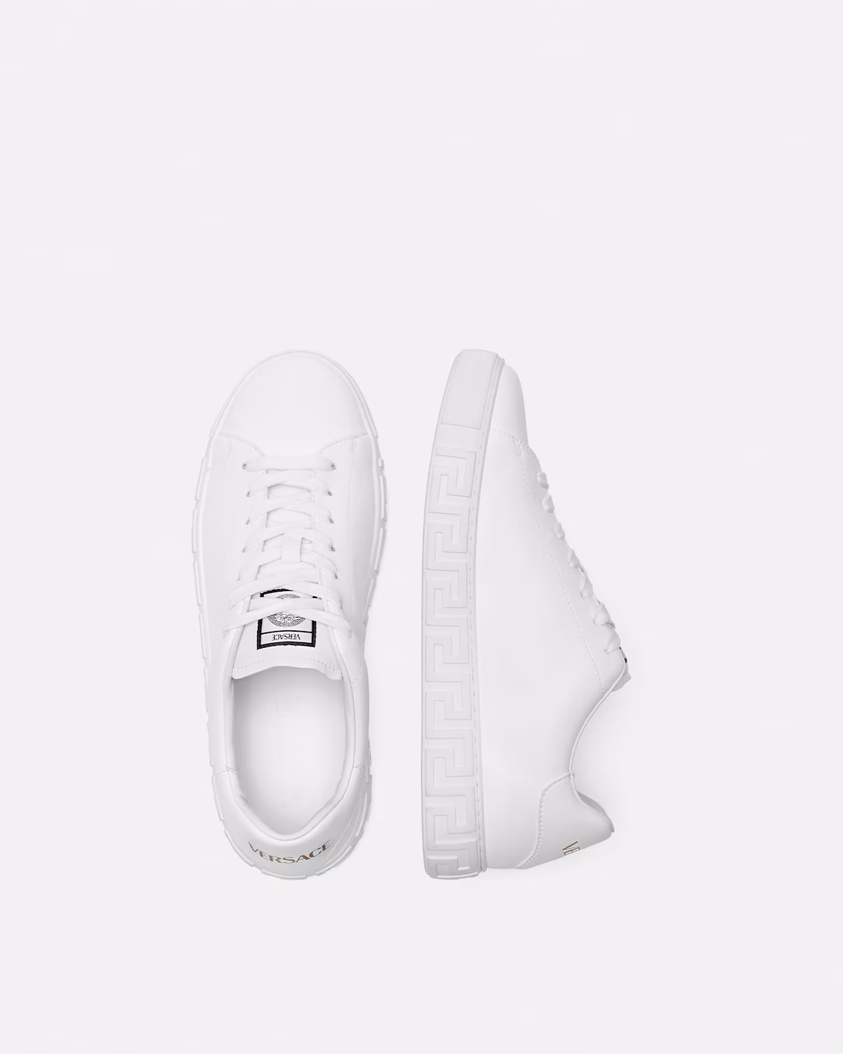 VERSACE WHITE SNEAKERS SIZE 40 - Image 3