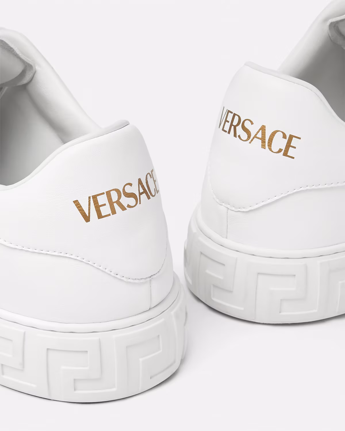 VERSACE WHITE SNEAKERS SIZE 40 - Image 4