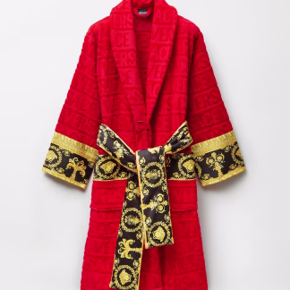 VERSACE RED ROBE SIZE XL I ♡ Baroque Bathrobe