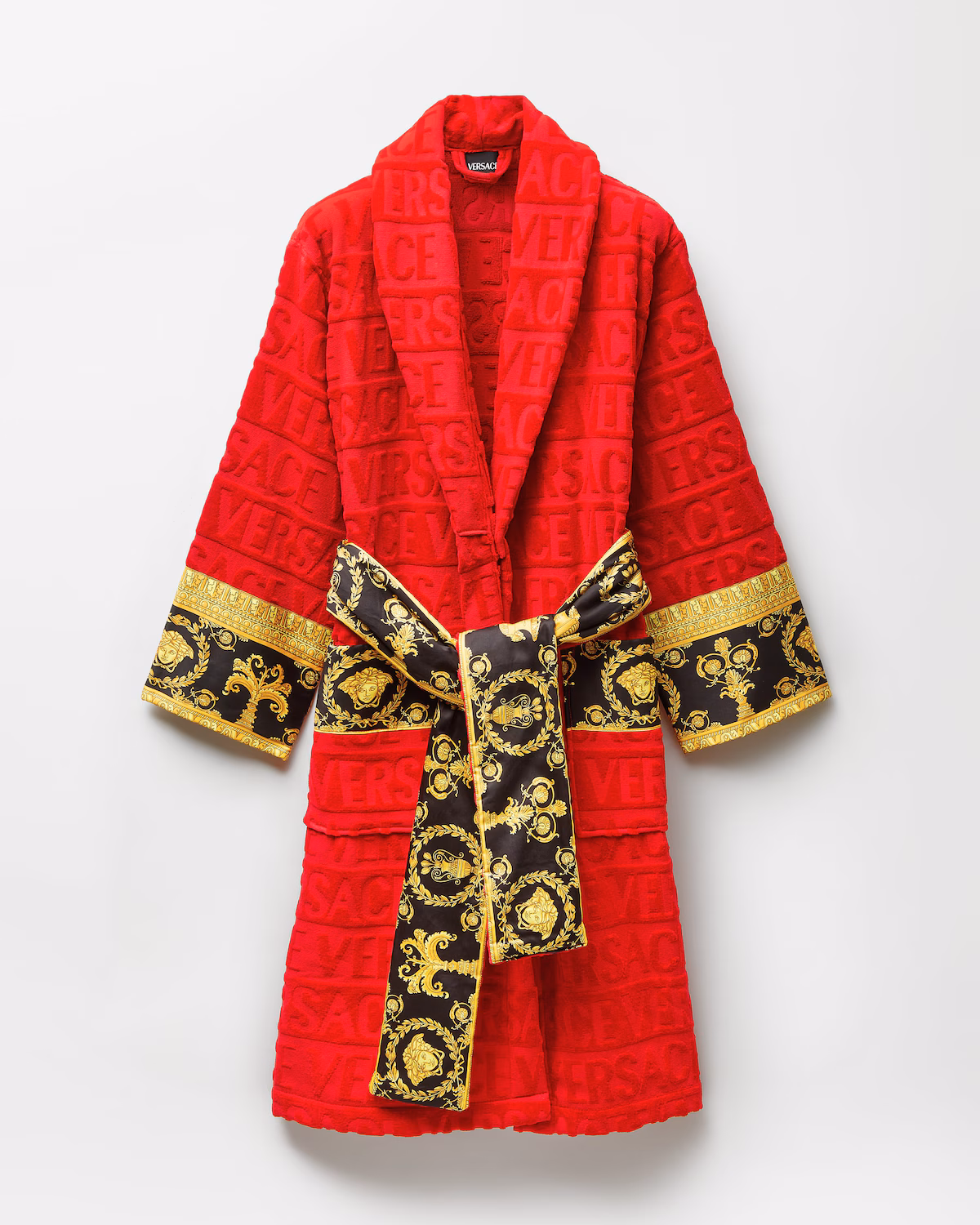 VERSACE RED ROBE SIZE XL I ♡ Baroque Bathrobe