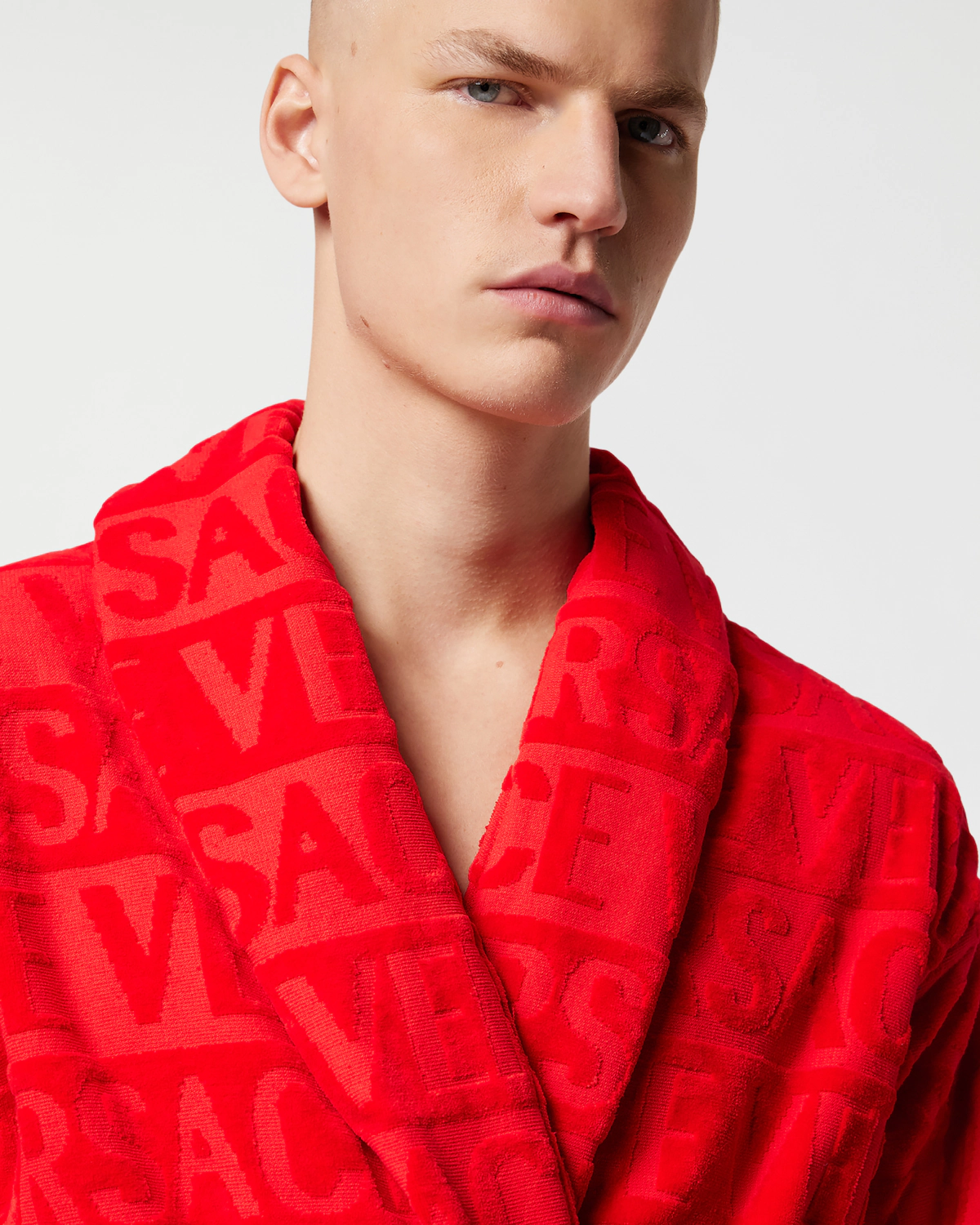 VERSACE RED ROBE SIZE XL I ♡ Baroque Bathrobe - Image 2