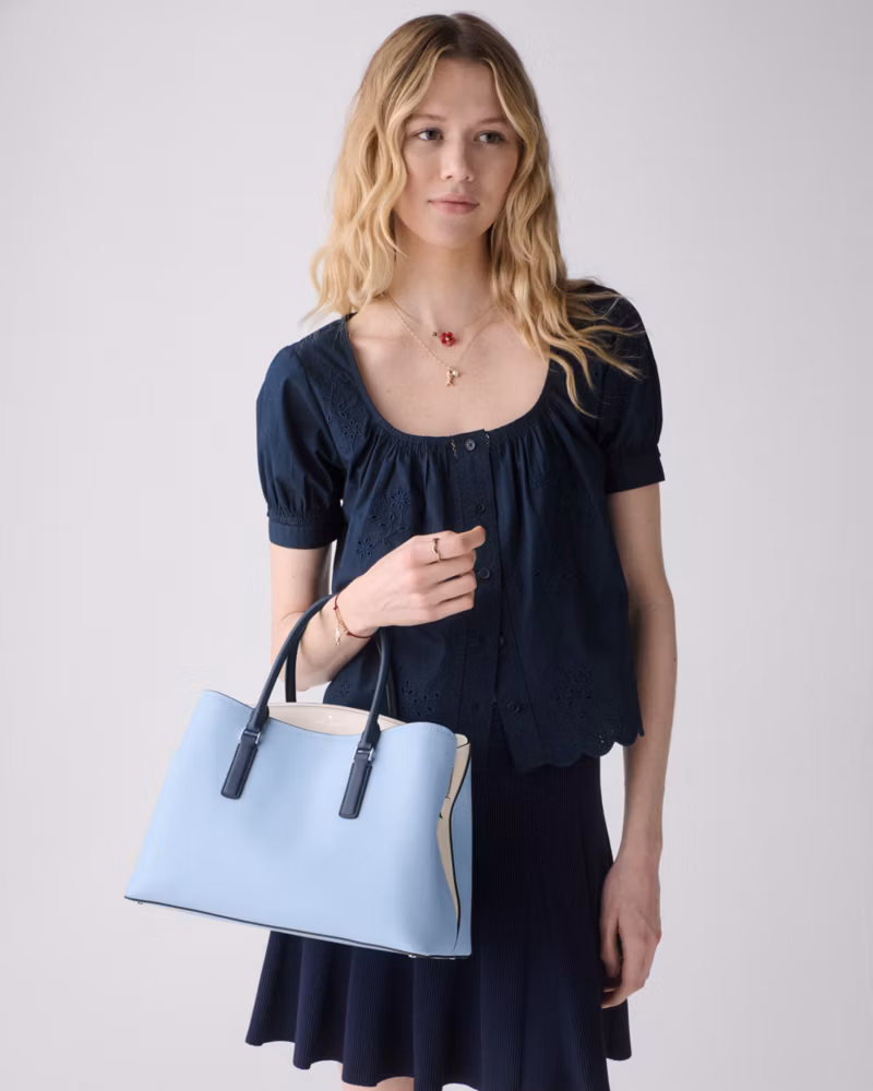 BOLSA KATE SPADE BLUE BLK - Image 2