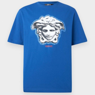 Playera Versace Azul para Hombre