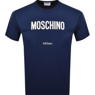 Playera Moschino Azul para Hombre