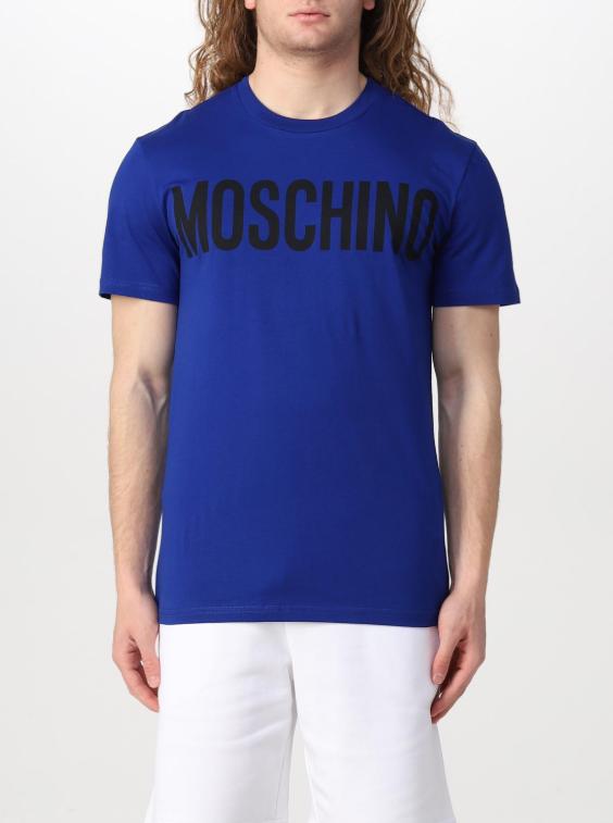 Playera Moschino Azul para Hombre