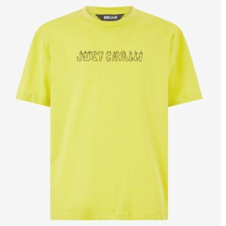 Playera Just Cavalli Amarilla para Hombre