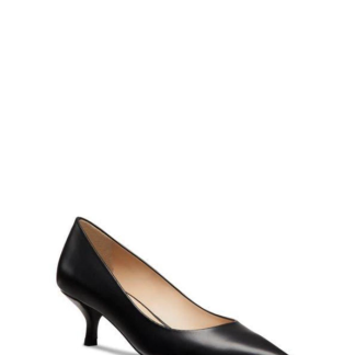 Stuart Weitzman Tacones Kitten Heel Negros para Mujer – Talla 36