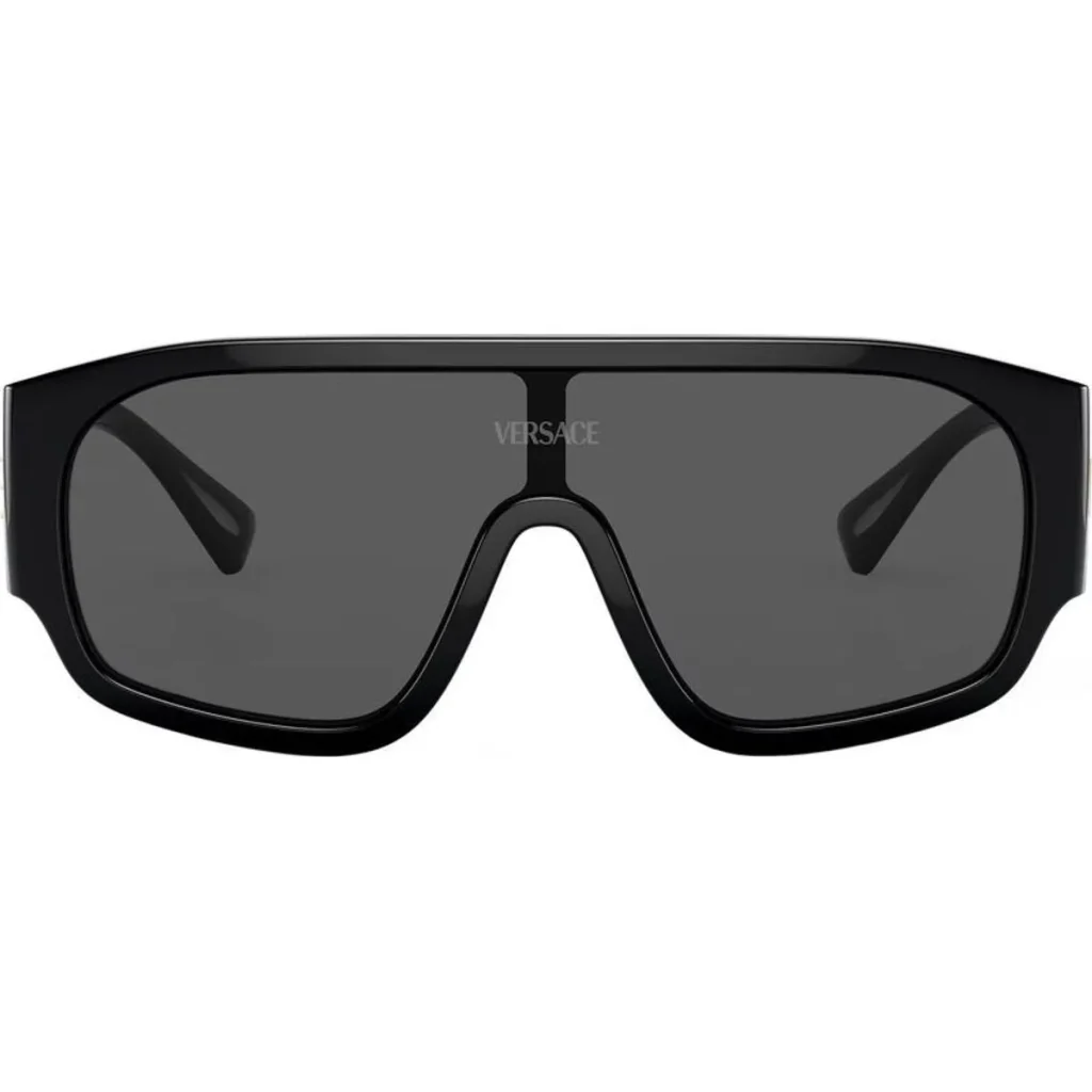 Gafas de Sol Versace Negras con Lentes Gris Oscuro