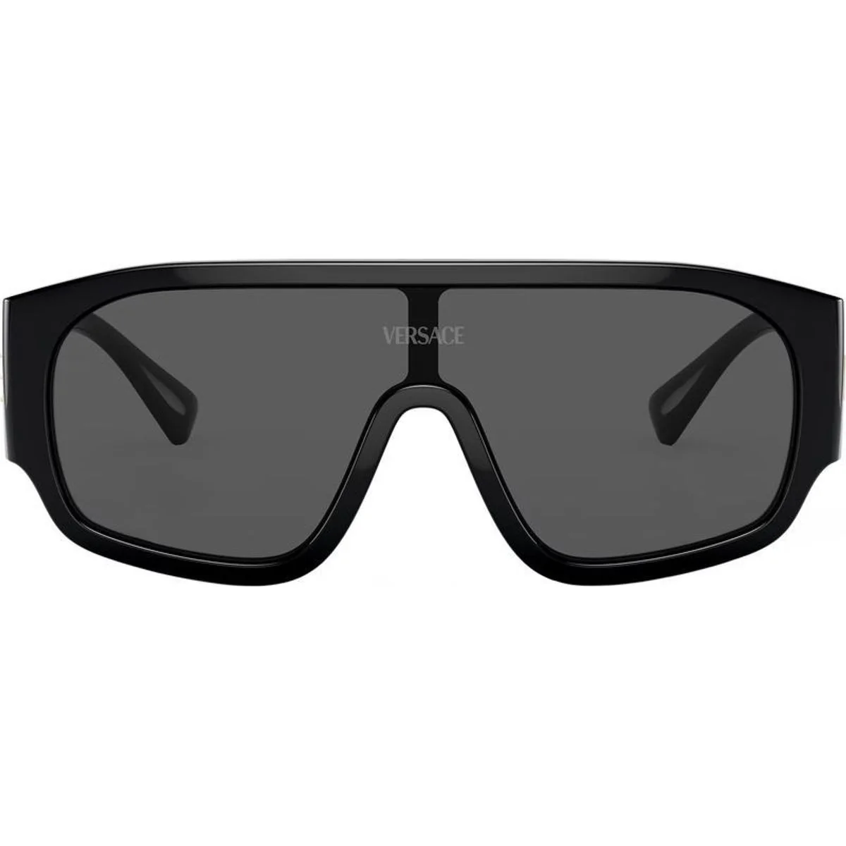 Gafas de Sol Versace Negras con Lentes Gris Oscuro