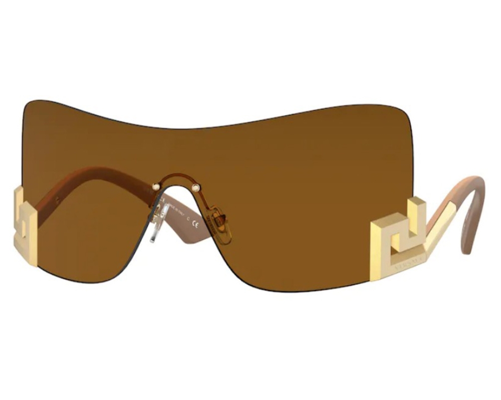 VERSACE BRONZE DARK SUNGLASSES