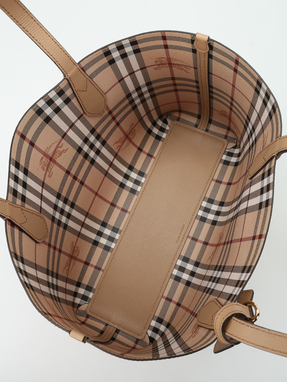 Bolsa Tote Burberry Color Café Claro para Mujer - Image 6