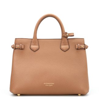 Bolsa Burberry Mediana Color Tan para Mujer