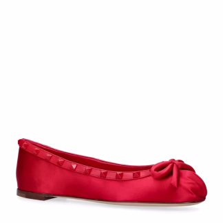 VELENTINO RED FLATS SIZE 39