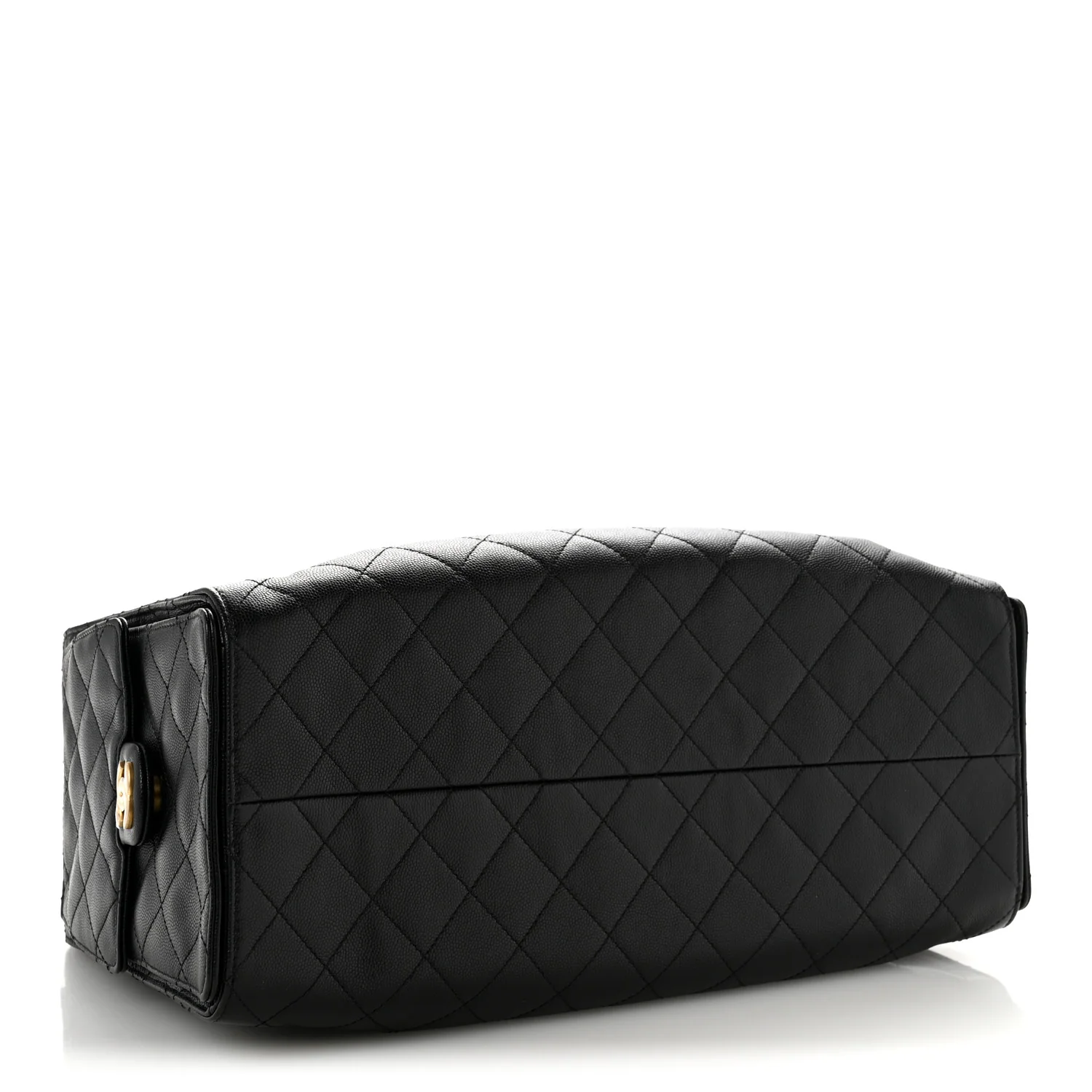 CHANEL Chanel 25 Large Handbag Grained Calfskin And Gold Tone Metal - Image 6