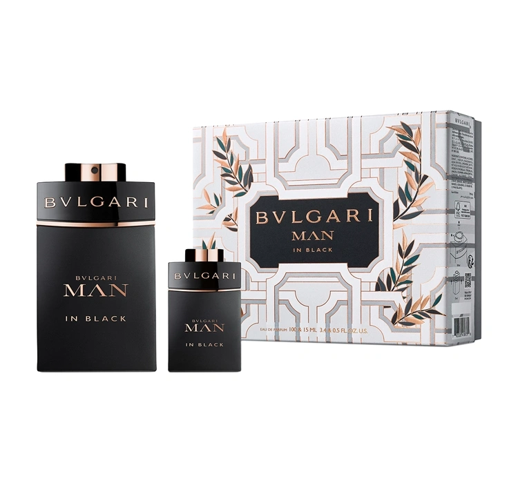 Bvlgari Man In Black para Hombre – 2 Piezas