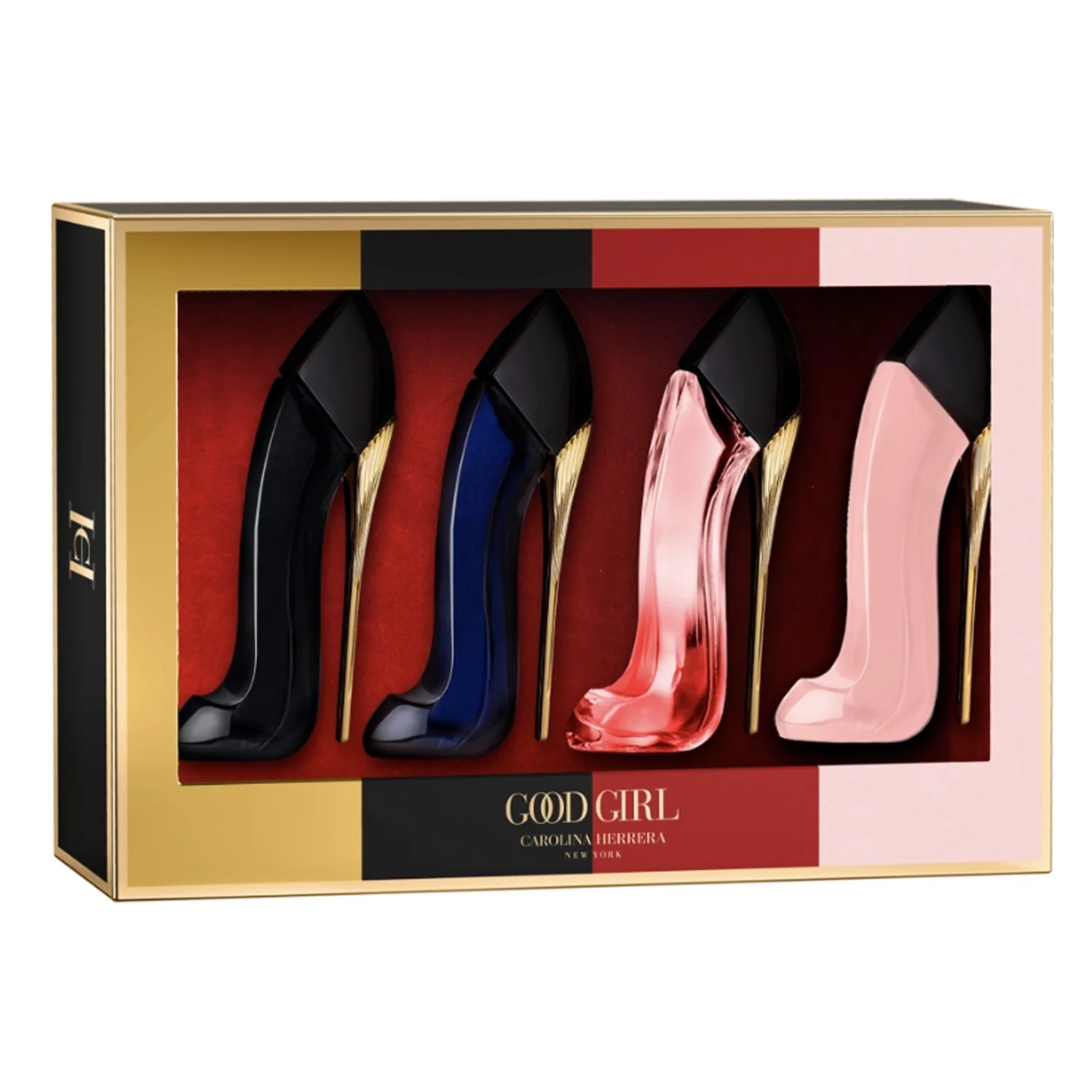 Set Carolina Herrera Good Girl Minis para Mujer – 4 Piezas