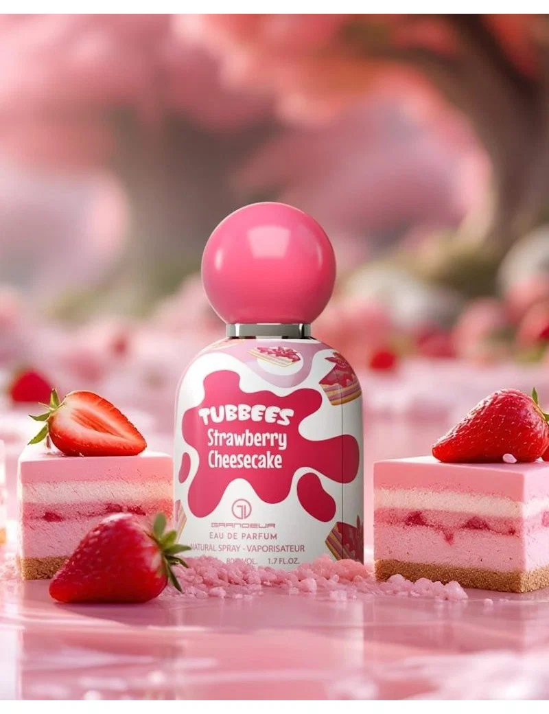 Tubbees Strawberry Cheesecake Eau de Parfum 50 ml - Image 2