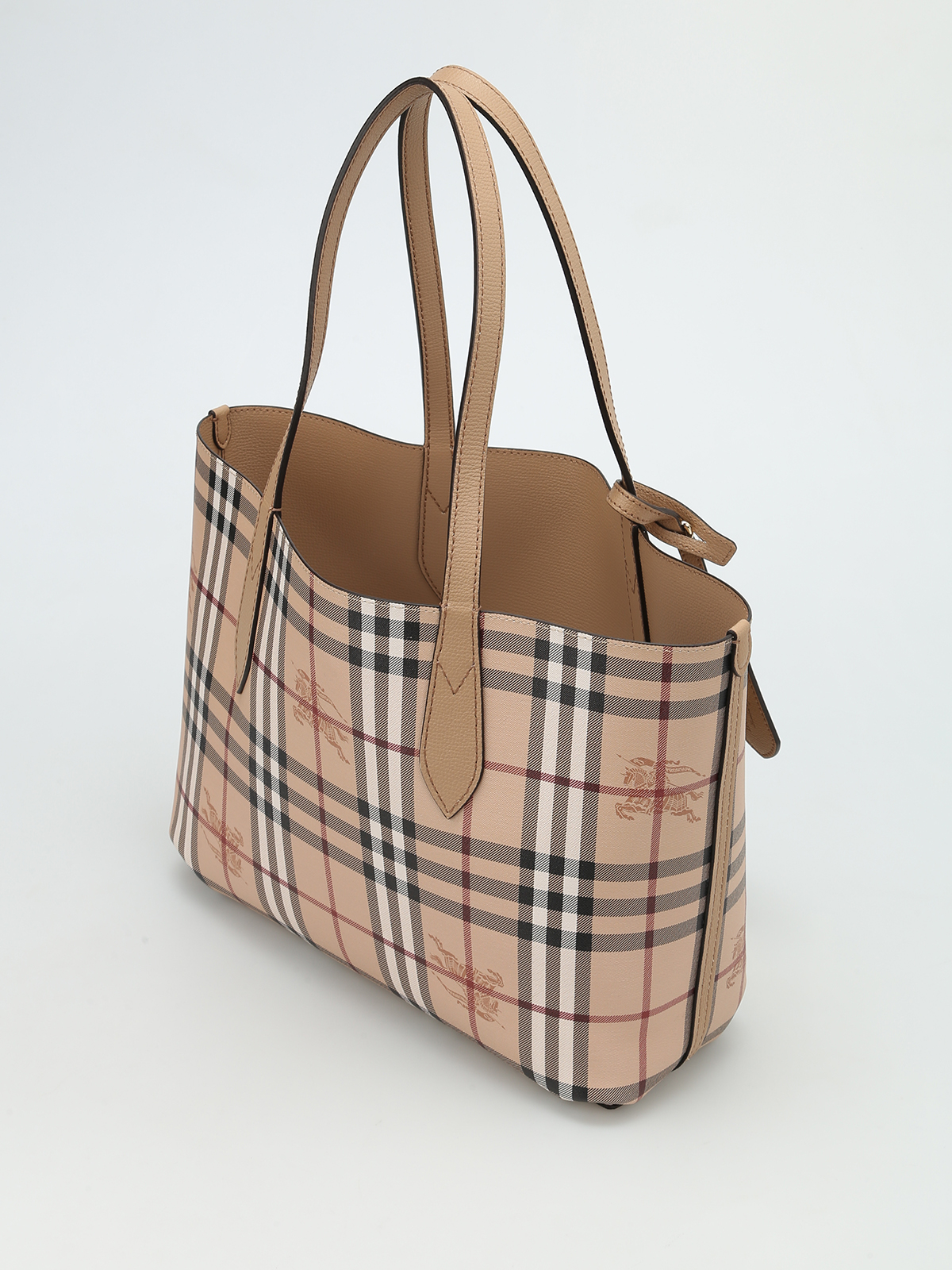 Bolsa Tote Burberry Color Café Claro para Mujer - Image 4