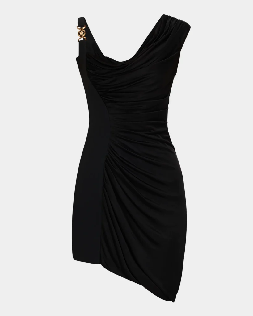 Vestido Mini Versace Negro para Mujer – Talla 4