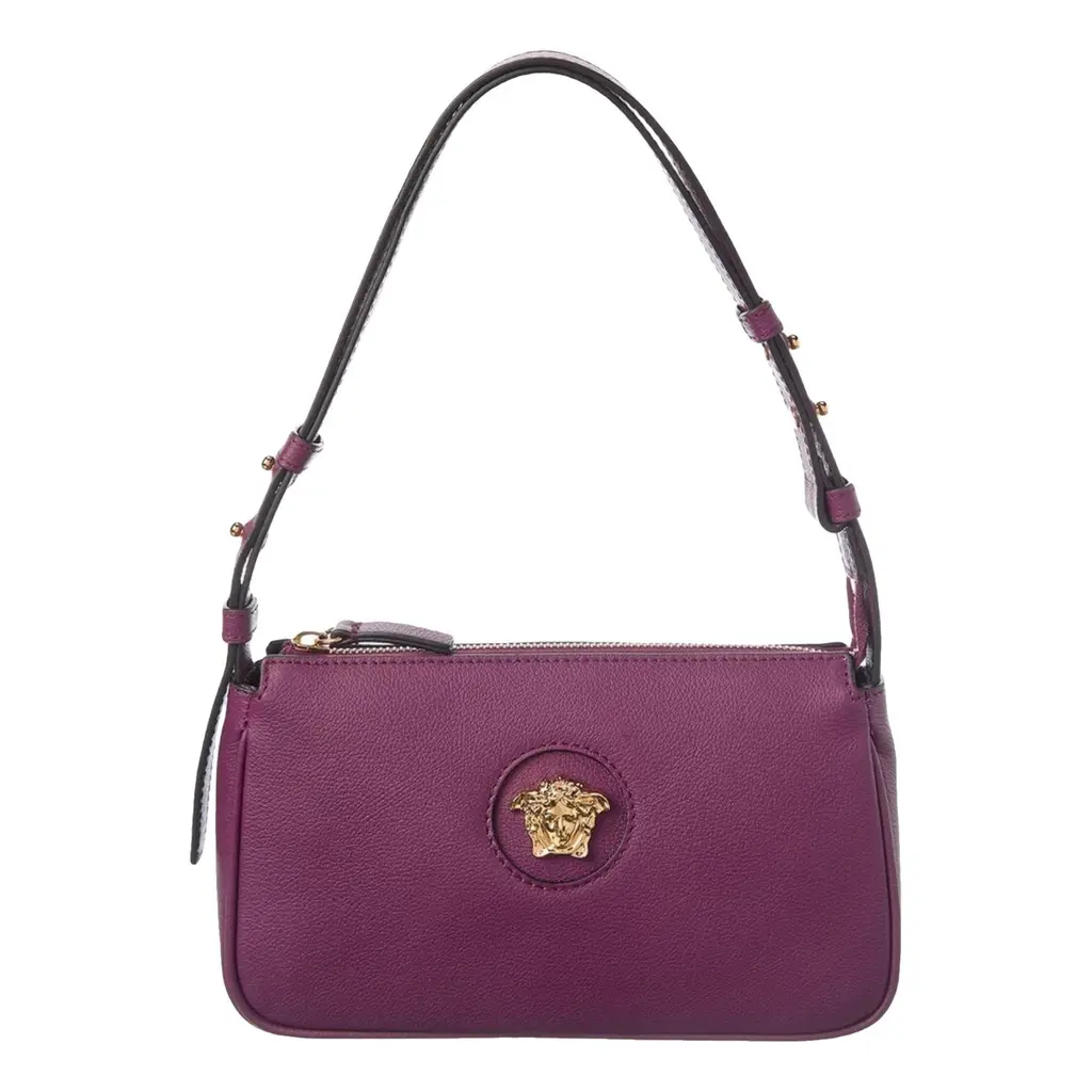 VERSACE PURPLE PURSE MEDIUM