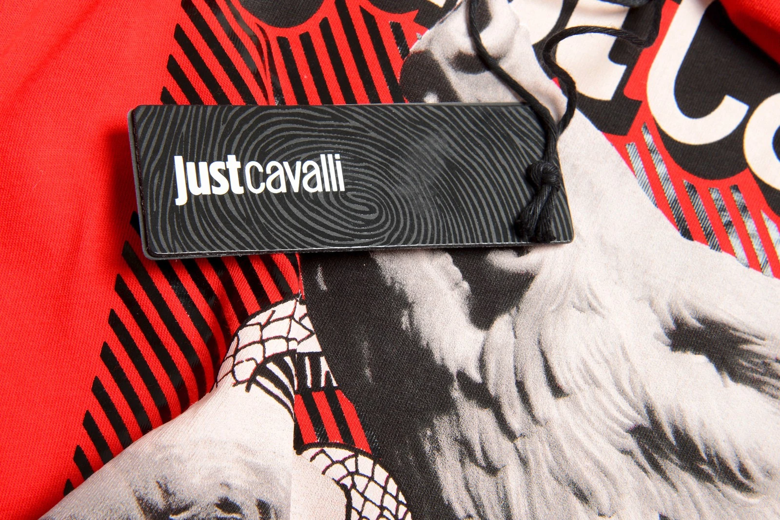 Playera Just Cavalli Roja para Hombre - Image 6