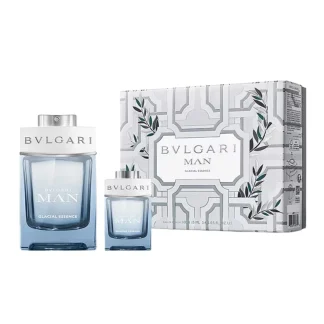 Bvlgari Man Glacial Essence para Hombre – 2 Piezas