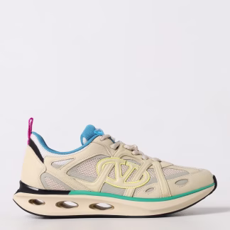 VALENTINO CREAM & BLUE SNEAKERS SIZE 39