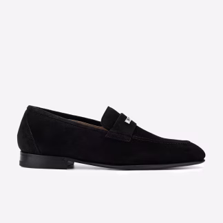 Valentino Garavani de Gamuza Negra para Hombre – Talla 42